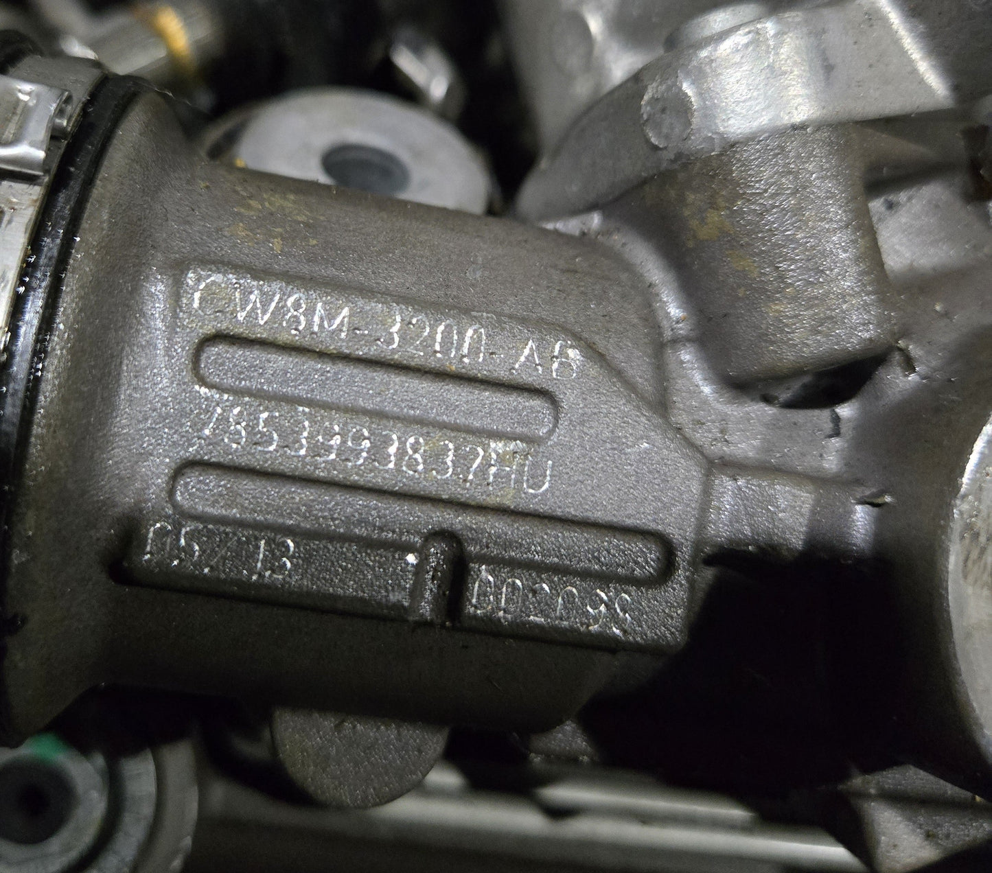 Genuine Jaguar Xkr - S Steering Rack Left Hand Drive C2Z25888 Cw8M3200Ab