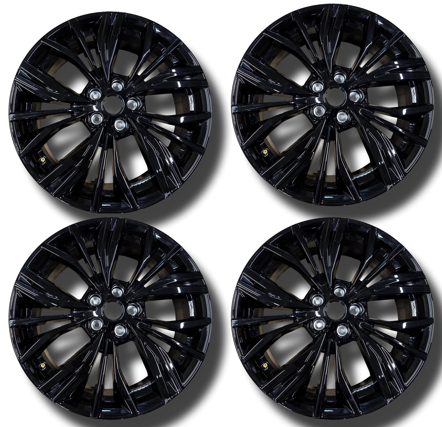 Nissan Juke 19’’ Set of 4 Alloy Wheels Gloss Black Akari GENUINE Wheels