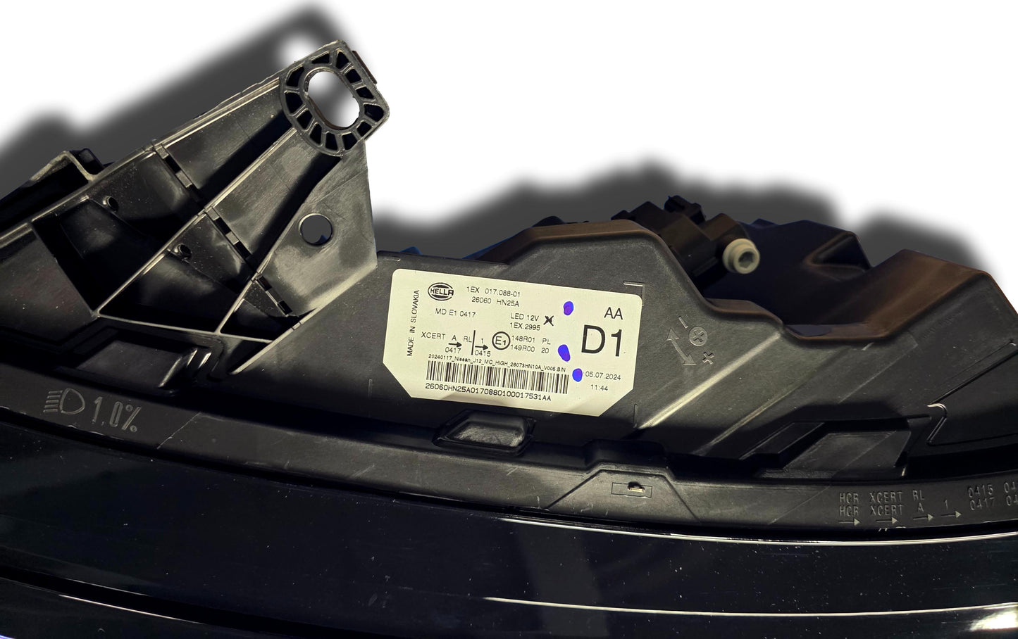 Nissan Qashqai J12 Left Hand Headlight Left Hand Drive 26060HN25A (#16052025)
