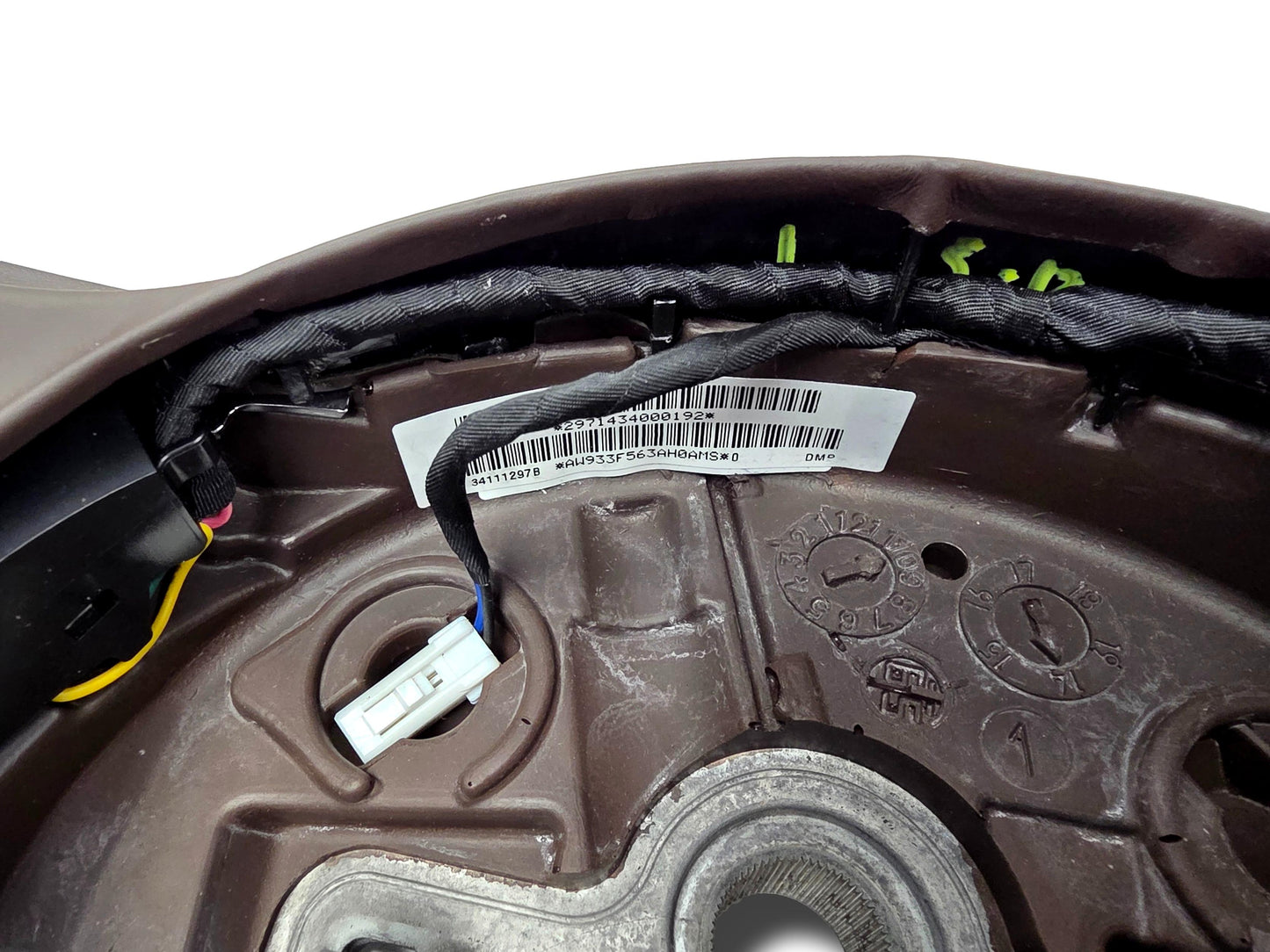 New Genuine Jaguar XJ Leather Steering Wheel Bordeaux 2010-2019