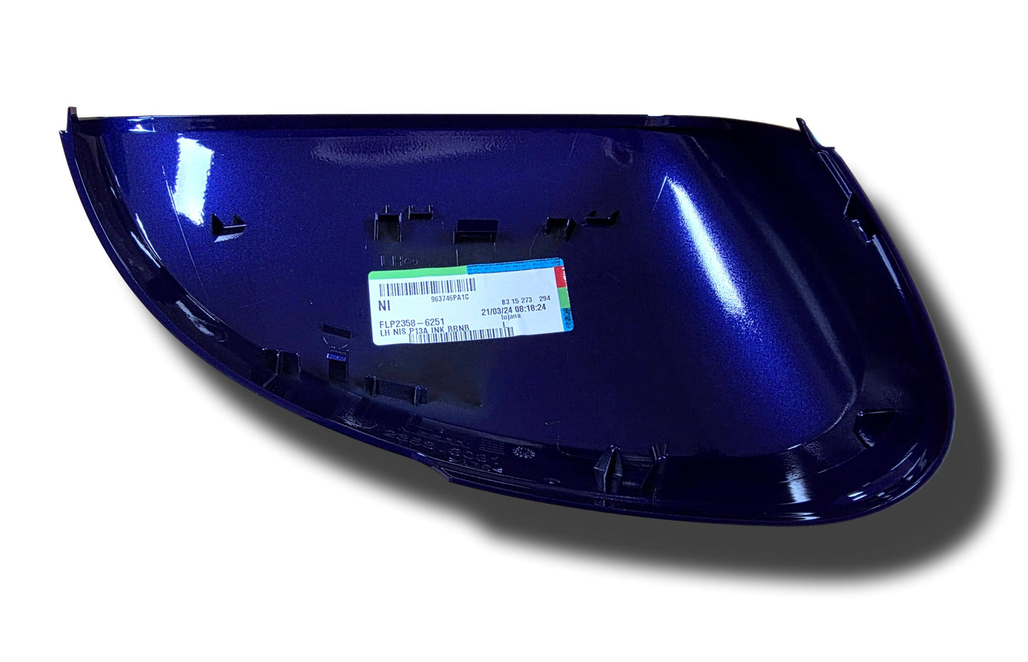 New Nissan Qashqai Door Mirror Cover Left Hand Ink Blue 963746PA1C 2022>
