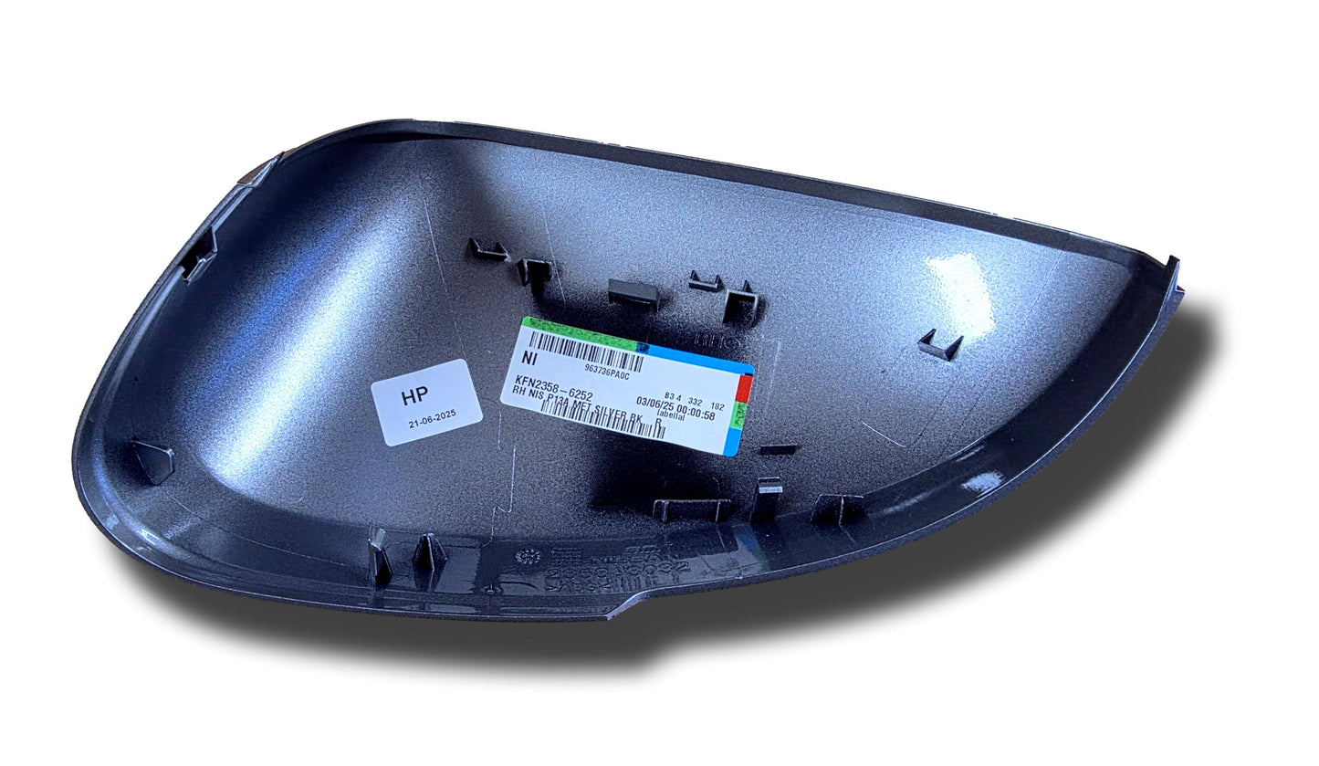 New Nissan Juke Door Mirror Cover Right Hand Silver 963736PA0C 2024>