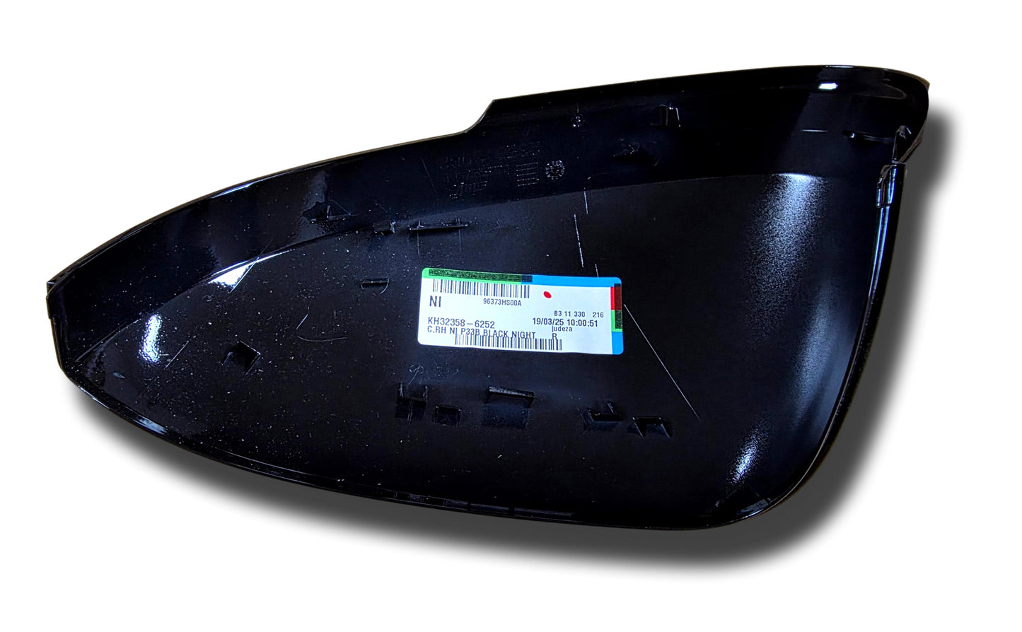 New Nissan Juke Door Mirror Cover Right Hand Black Night 96373HS00A 2024>