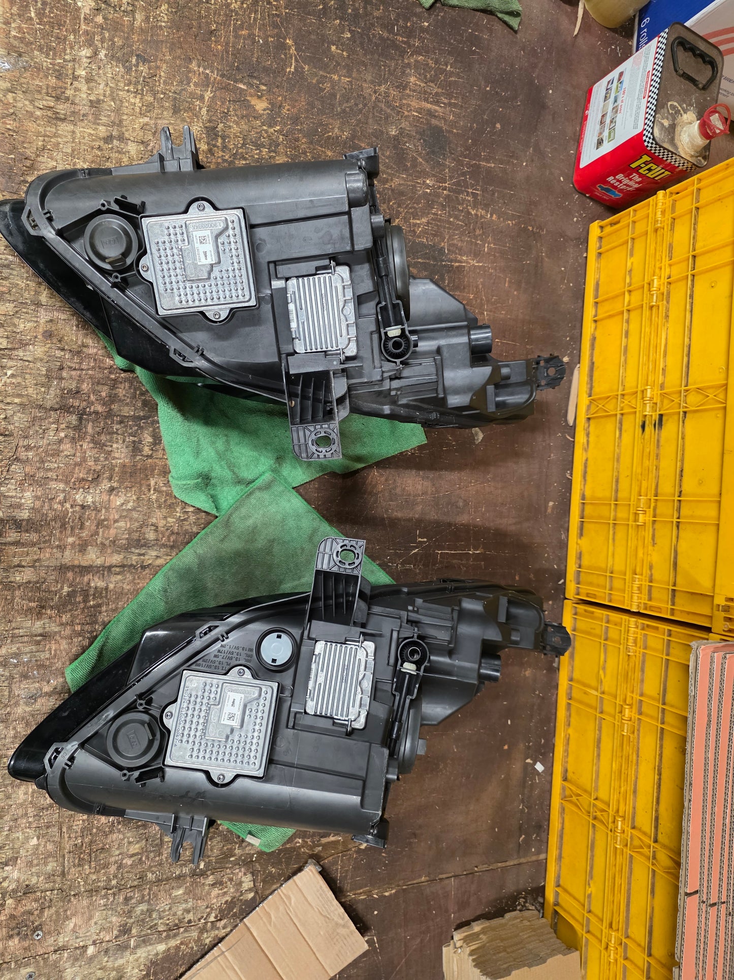 Jaguar F Type AFS Right Hand Drive Headlights pair