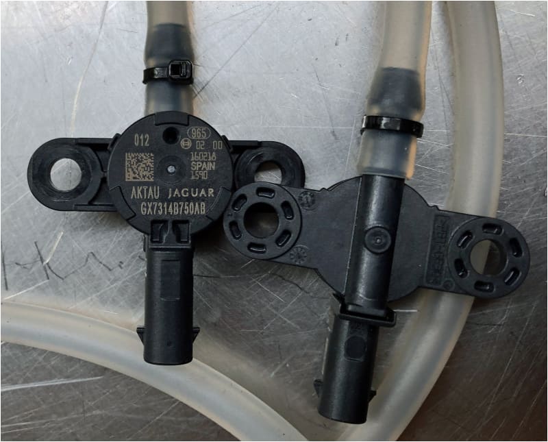 Jaguar XF Deployable Bonnet Pedestrian Impact sensor 2016> T4N3601 GX7314B750AB Jaguar