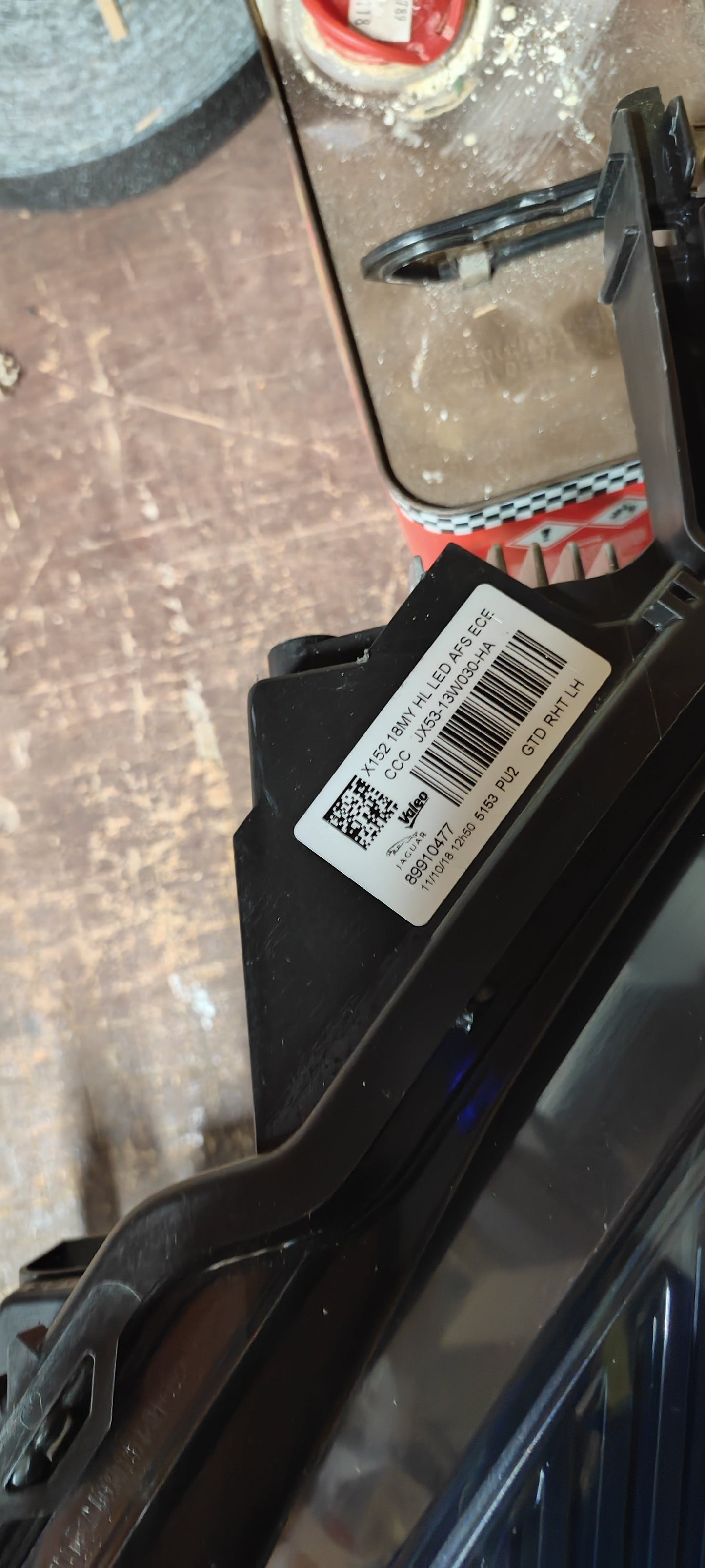 Jaguar F Type Headlight Led Afs My18 Lh Eu Jx5313W030H