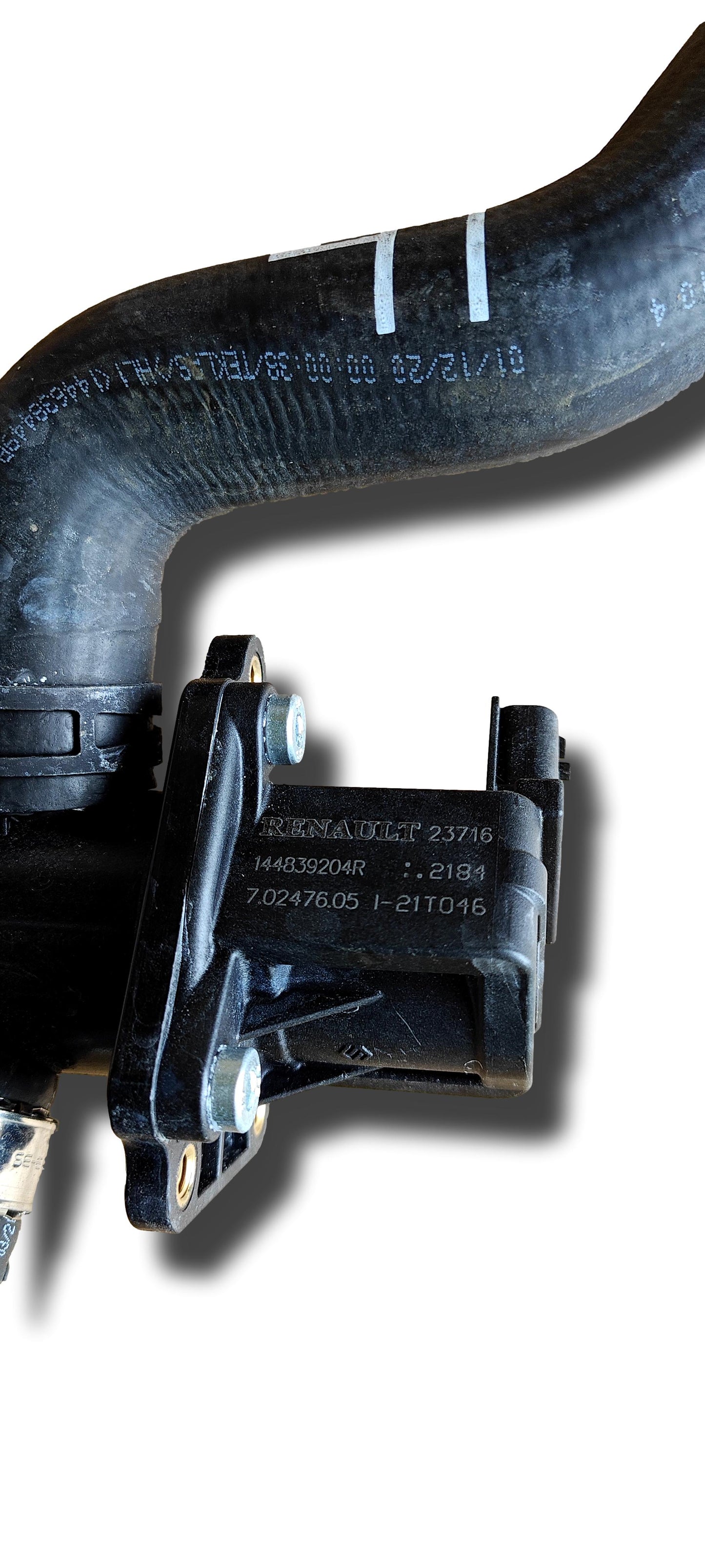 Nissan Qashqai Turbo Diverter Circulation Valve And Tubing 144839204R 144638449R (#10052024)