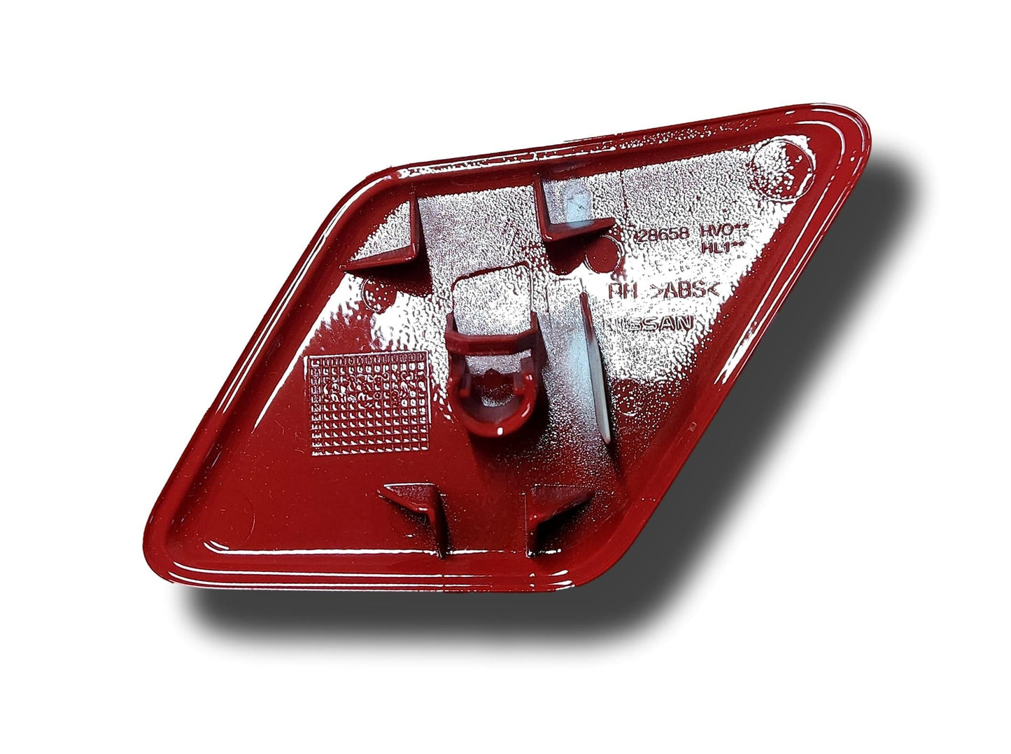 Nissan Qashqai Headlight Washer Jet Cover Right Hand Red