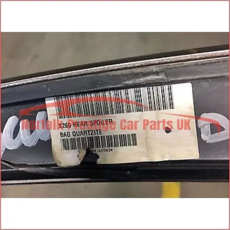Jaguar XF Rear Spoiler 2016 on Quartzite Norfolk Prestige Car Parts UK Ltd