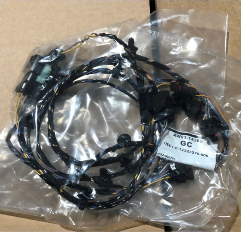 Genuine Jaguar XJ Front Bumper Harness No Sensors X351 C2D3936 AW9314369GC Jaguar