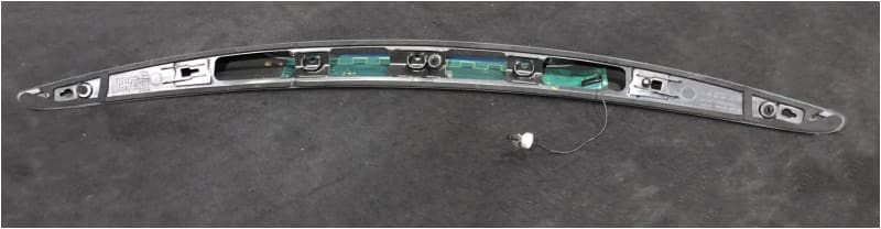 Jaguar XKR rear Spoiler Blue C2P22248XXX 6W8344210A Jaguar