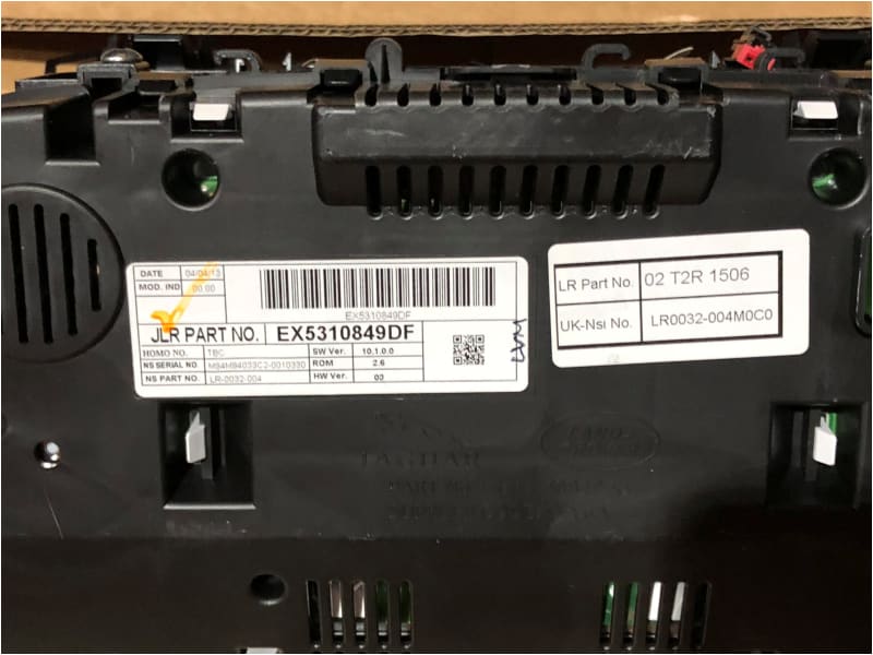 Genuine Jaguar F Type Speedo Instrument panel MPH T2R22441 EX5310849 Jaguar OEM