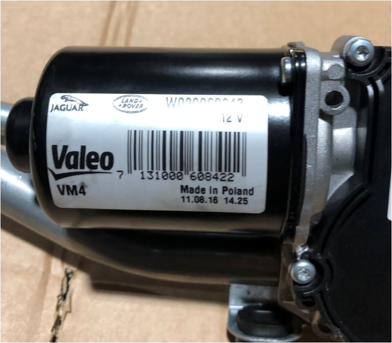Genuine Jaguar Wiper Motor XE XF Left Hand Drive T2H23527 GX7317500AC Jaguar OEM