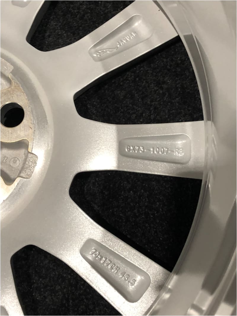 Genuine Jaguar XE 17" Turbine Alloy Wheel only IDEAL FOR WINTER TYRES Jaguar OEM