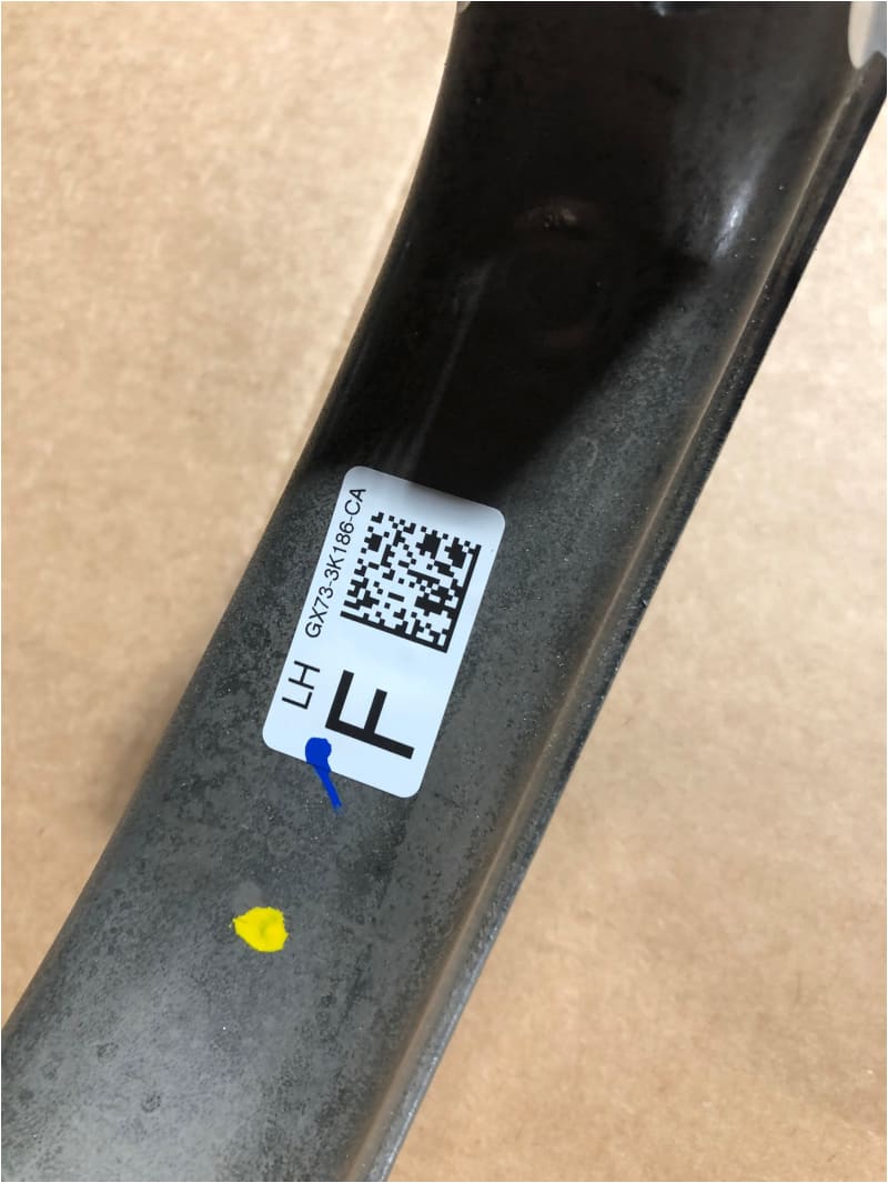 Genuine Jaguar XE Vertical Link LH Front RWD T4N16499 GX733K186CB Jaguar OEM