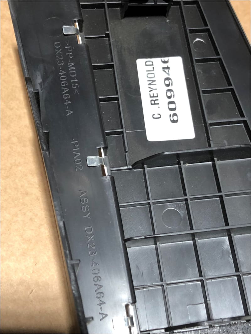 Jaguar XF Boot Scuff Plate Trim Finisher SportBrake 2009-15 C2Z27811 DX23406A64 Norfolk Prestige Car Parts UK Ltd