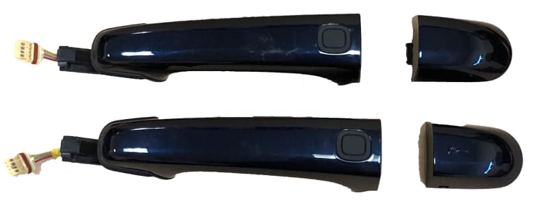 Genuine Jaguar XF Door Handle 2009 to 2015 pair White C2Z3509XXX 8X2322400ABW Jaguar OEM