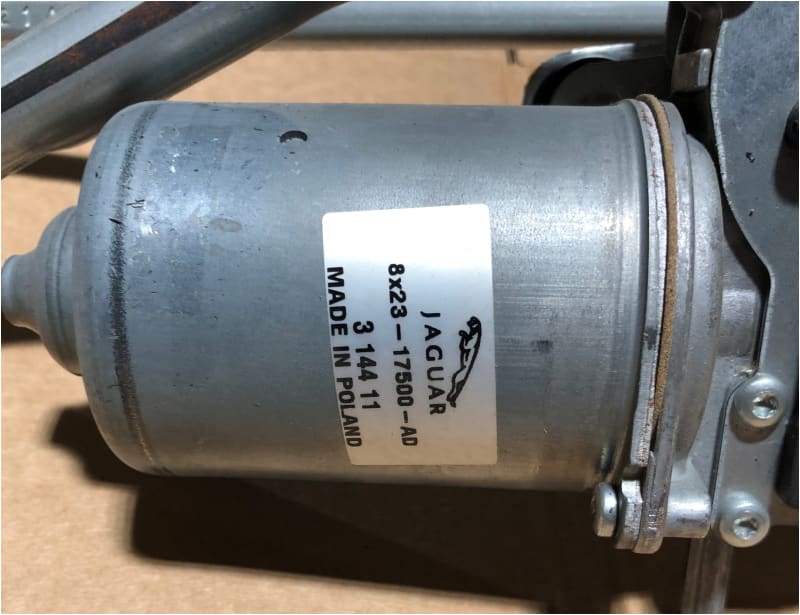 Genuine Jaguar XF Window wiper motor 2009 - 2015 LHD C2D3544 8X2317500AD Norfolk Prestige Car Parts UK Ltd