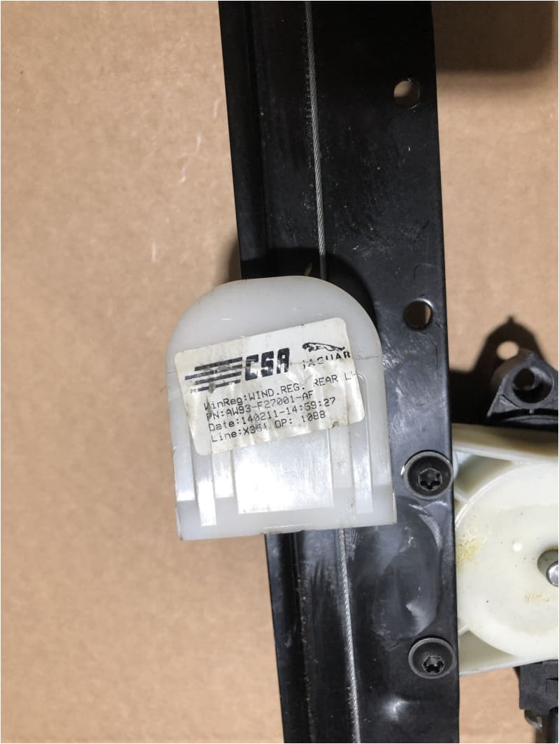 Genuine Jaguar XJ Window Regulator Rear Left SWB C2D36915 AW93F27001 Norfolk Prestige Car Parts UK Ltd