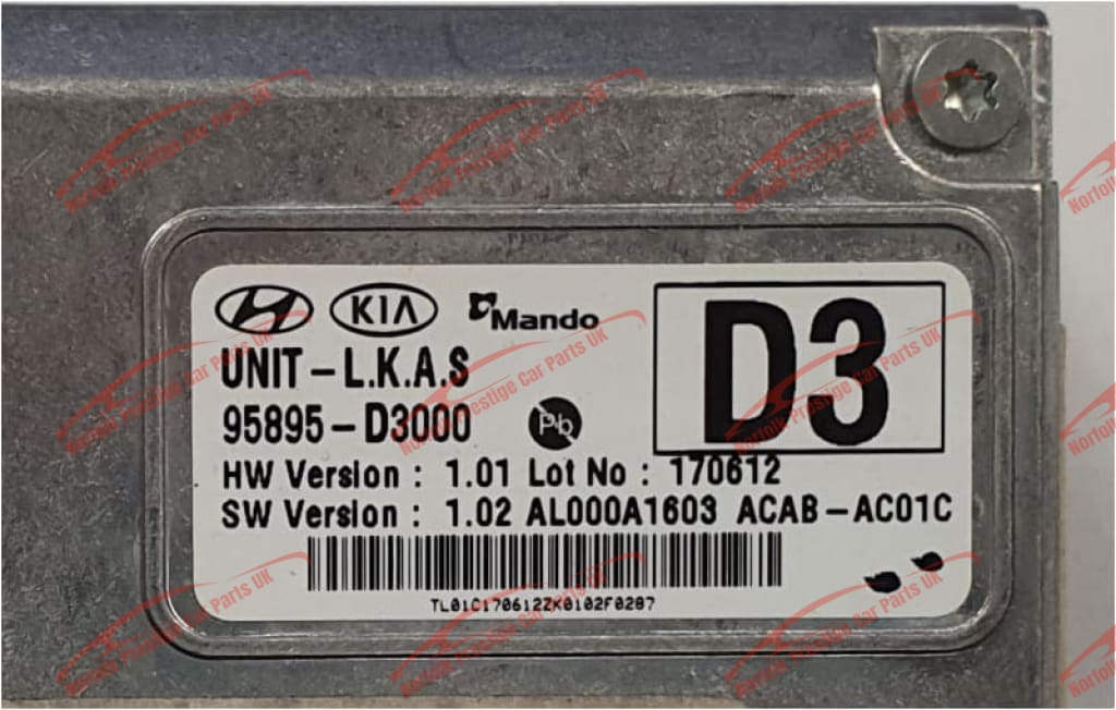 Hyundai Tucson Camera Module Emergency Brake Lane Assist 95895 D3000 OEM Hyundai