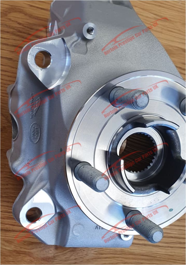 Genuine Jaguar E Pace Hub Carrier and Wheel Hub LH J9C3165 J9C33K207AB Jaguar Land Rover