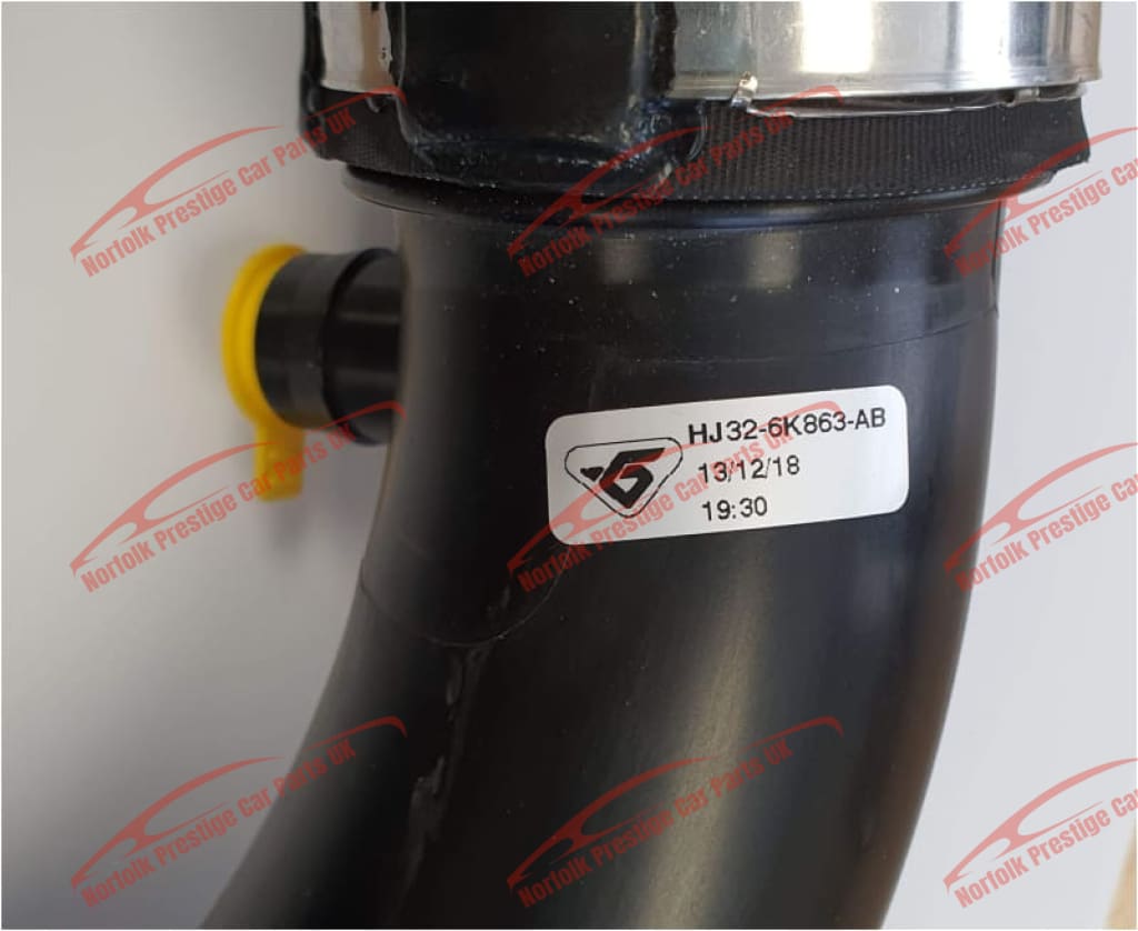 Jaguar E Pace Intercooler Outlet Hose 2.0 Petrol J9C6410 HJ326K863AB Norfolk Prestige Car Parts UK Ltd