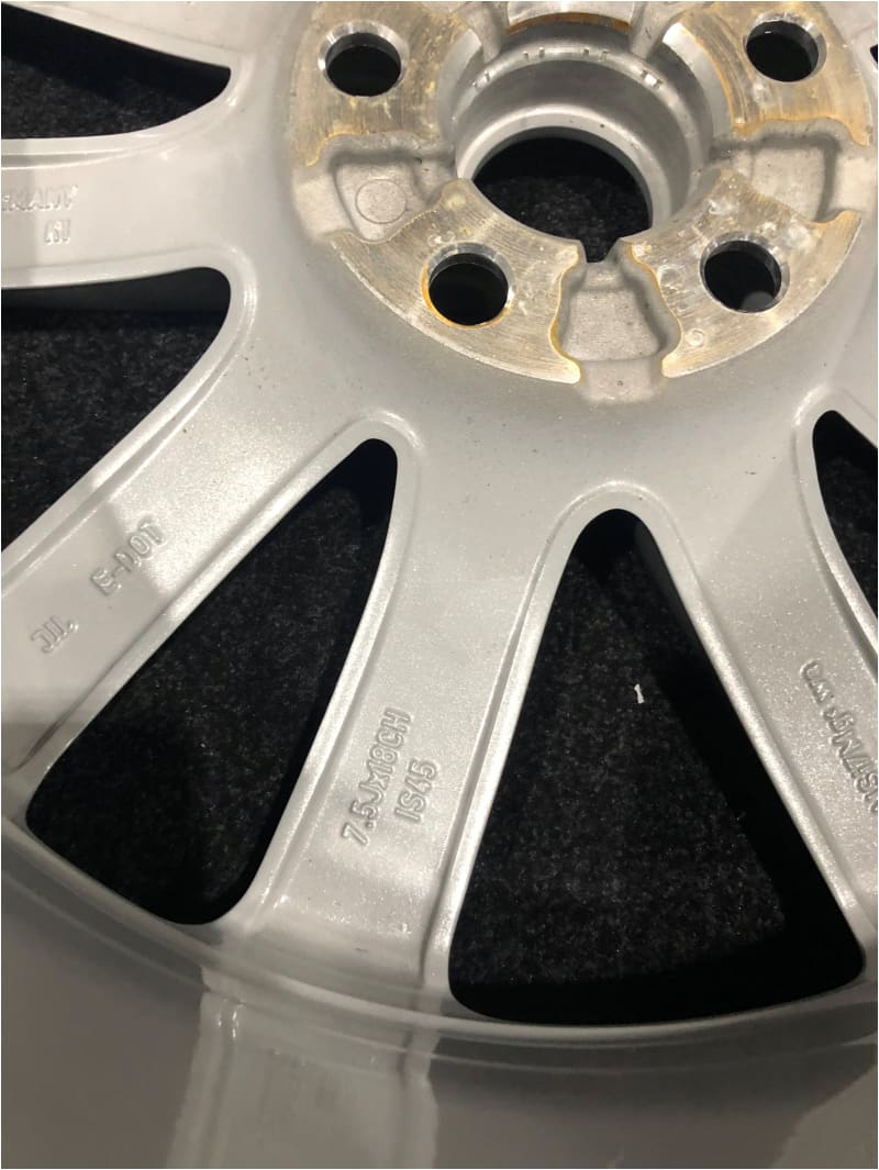 Jaguar F Pace 18" Vortex 5 Split Spoke Silver Finish Alloy Only T4A2305 HK831007CA Norfolk Prestige Car Parts UK Ltd