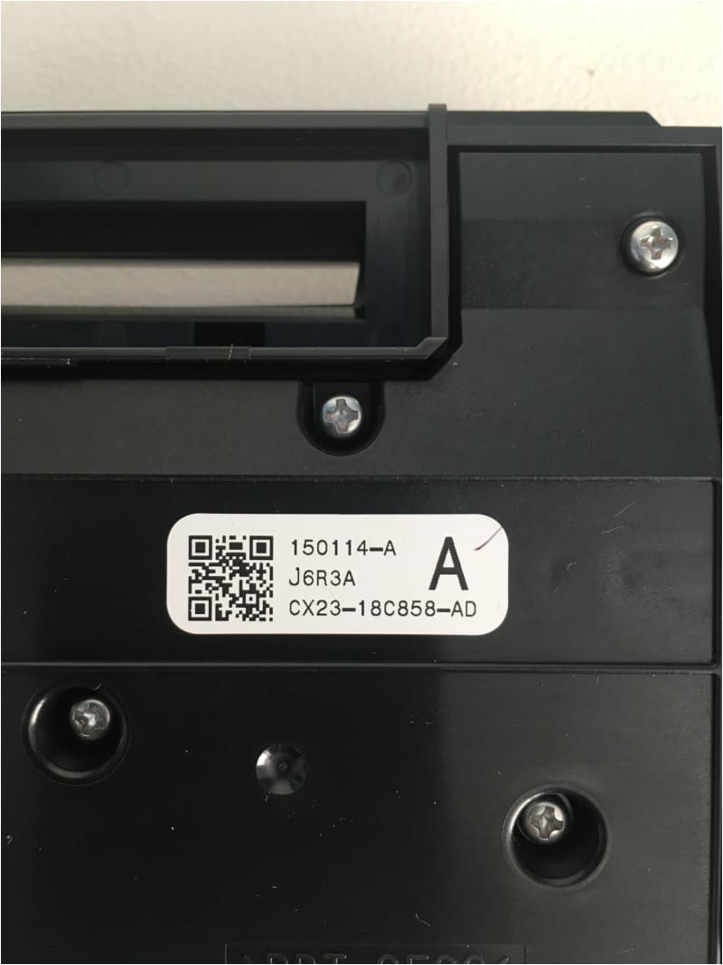 Jaguar XF Air Conditioning Radio Control Panel C2Z12997 Norfolk Prestige Car Parts UK Ltd