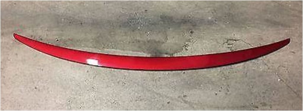 Jaguar XF Rear Spoiler 2016 on – Italian Racing Red Norfolk Prestige Car Parts UK Ltd
