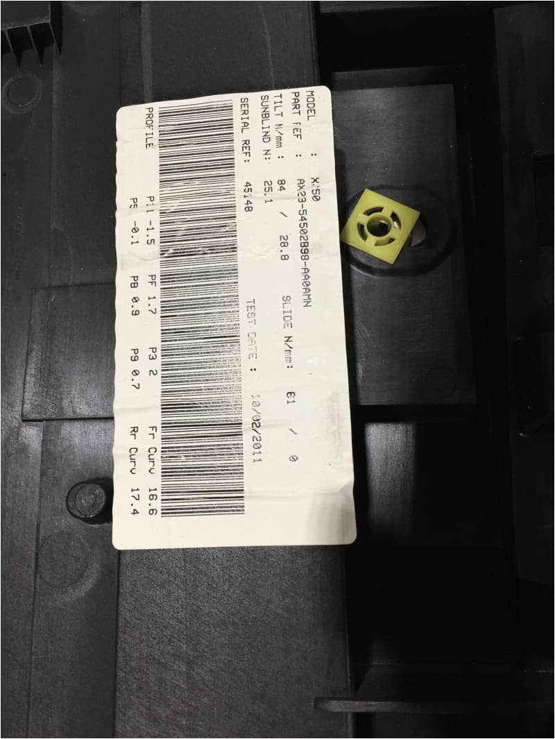 Jaguar XF Sunroof complete X250 2009-2015 C2Z26281 AX2354500A18AB Norfolk Prestige Car Parts UK Ltd