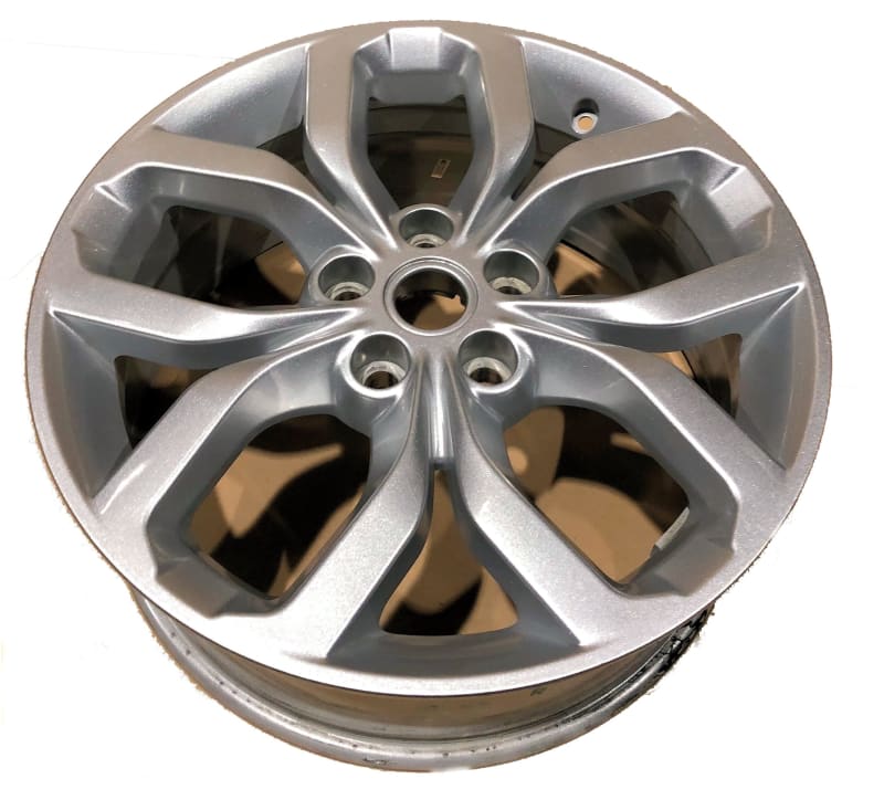 Land Rover Discovery 5 19" style 5021 5 split spoke alloy only silver finish Norfolk Prestige Car Parts UK Ltd