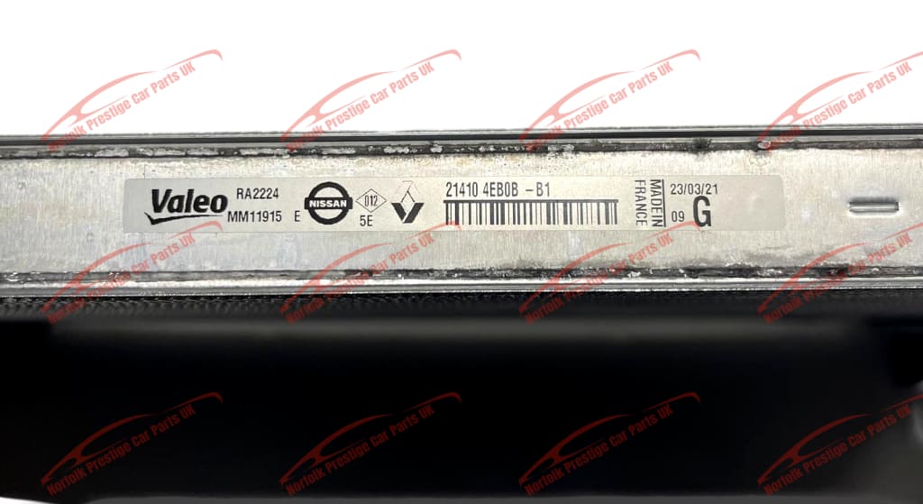 New Genuine Nissan Qashqai Radiator 1.5 Diesel J11 2013-15 214107399R Vehicle Parts & Accessories