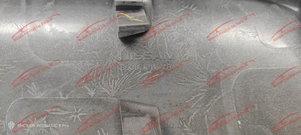 Nissan Qashqai Rear Bumper Moulding Lower Left Hand 85087 Hv02A J11 2018-21