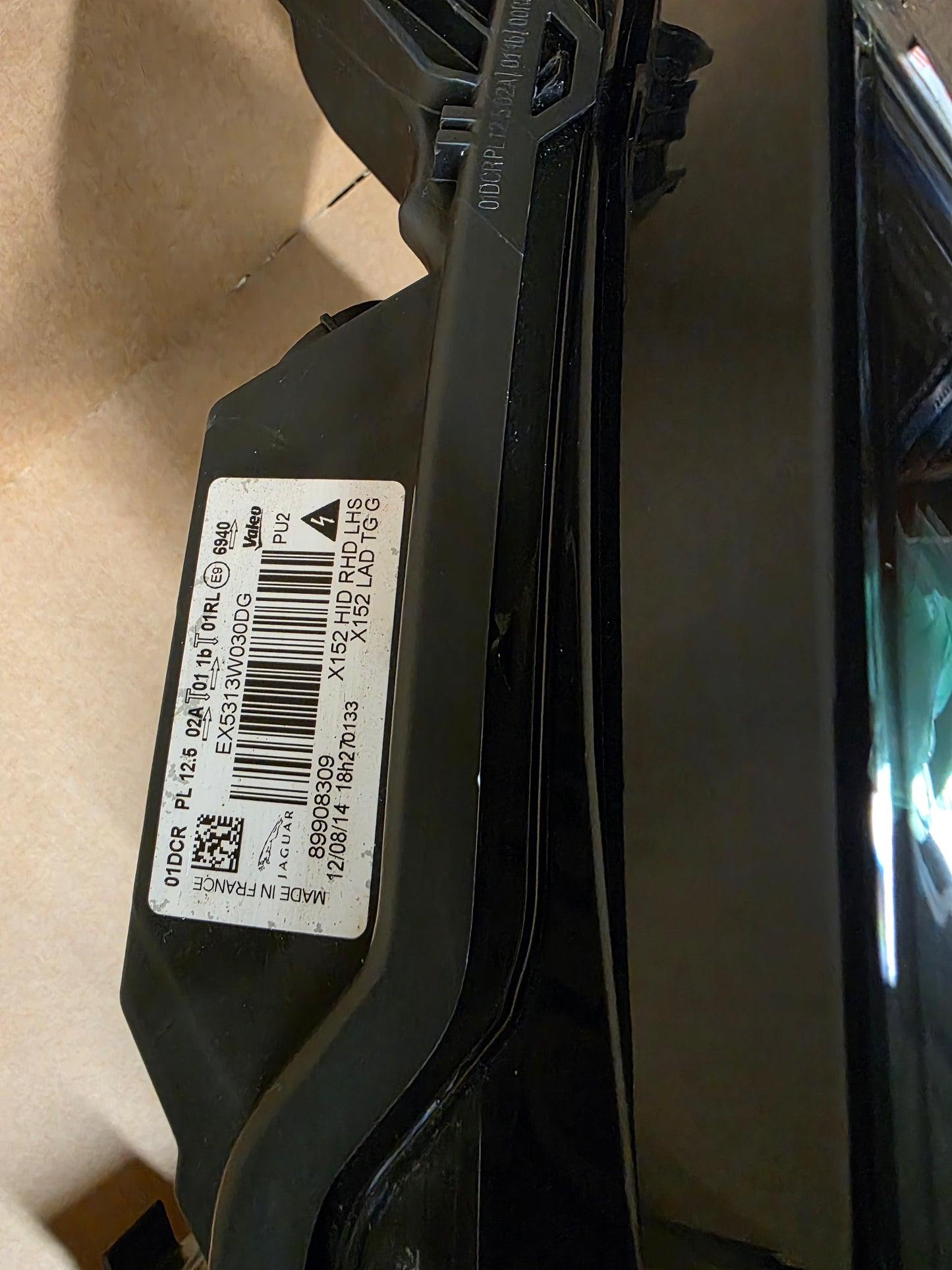 Jaguar F Type HID Headlights EX5313W029D EX5313W030D