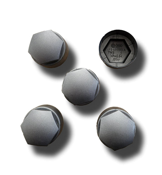 Seat Wheel Nut Dust Covers Set of 5