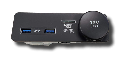 Jaguar F Pace Audio Interface Module USB Micro SIM 2016> T2R34229 JPLA19E110BB