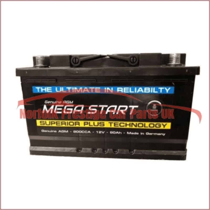 800 Amp AGM Stop Start Car Battery 12 Volt 80Ah – Norfolk Prestige