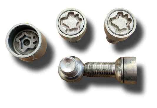 Skoda Locking Wheel Nut Set and Key H