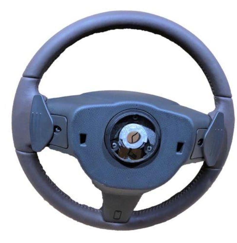 Genuine Jaguar XF Leather Steering Wheel Brown Paddle shift Cruise Voice Jaguar