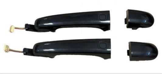Genuine Jaguar XF Door Handle 2009 to 2015 pair Black C2Z3509XXX 8X2322400ABW Jaguar