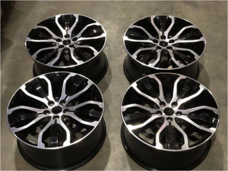 Range Rover Sport 21" Style 5007 507 Alloy Wheels Diamond Cut & Gloss Black Land Rover