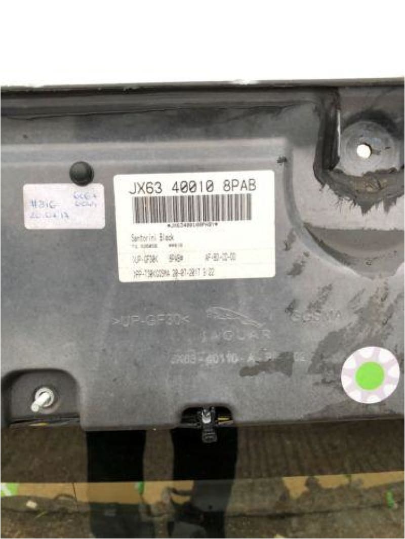 Jaguar XF Tailgate Sportbrake tailgate X260 Boot 2015>on T2H30070 JX6340010EC8 Jaguar
