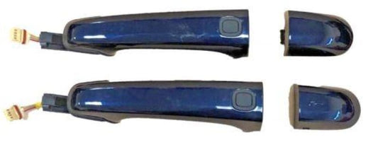 Genuine Jaguar XF Door Handle 2009 to 2015 pair Blue C2Z3509XXX 8X2322400ABW Jaguar
