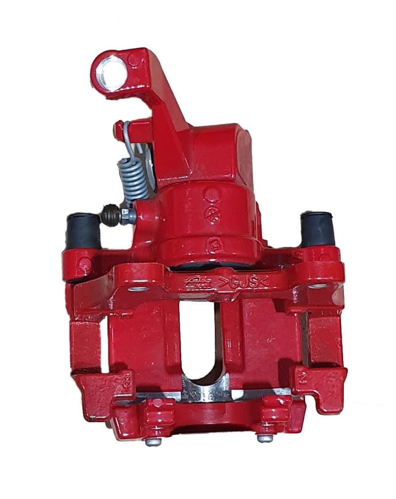 Genuine Jaguar XJ Brake Caliper Rear Red LH 2010 on C2D39492 Jaguar