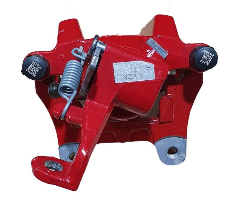 Genuine Jaguar XJ Brake Caliper Rear Red LH 2010 on C2D39492 Jaguar