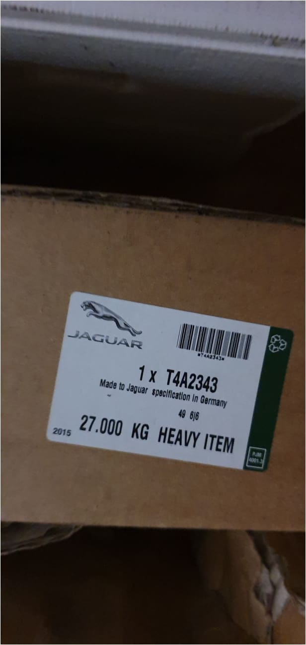Genuine Jaguar F Pace Brake Discs 17" & 18" Brakes 350mm Front LR090685 Jaguar