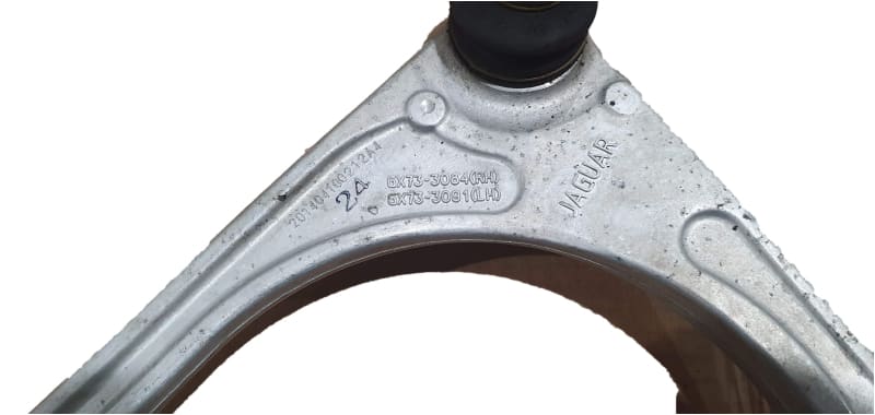 Genuine Jaguar XF Wishbone Arm RH Front Upper T23192 GX733084AB Norfolk Prestige Car Parts UK Ltd