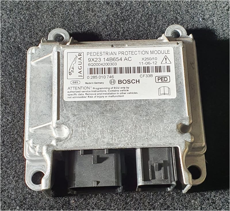 Jaguar XF Pedestrian impact module 2009-2015 C2Z4352 9X2314B654AC Norfolk Prestige Car Parts UK Ltd