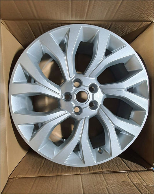 Range Rover 21" Flute single Alloy Wheel Silver Finish LR098797 JK521007CA Range Rover
