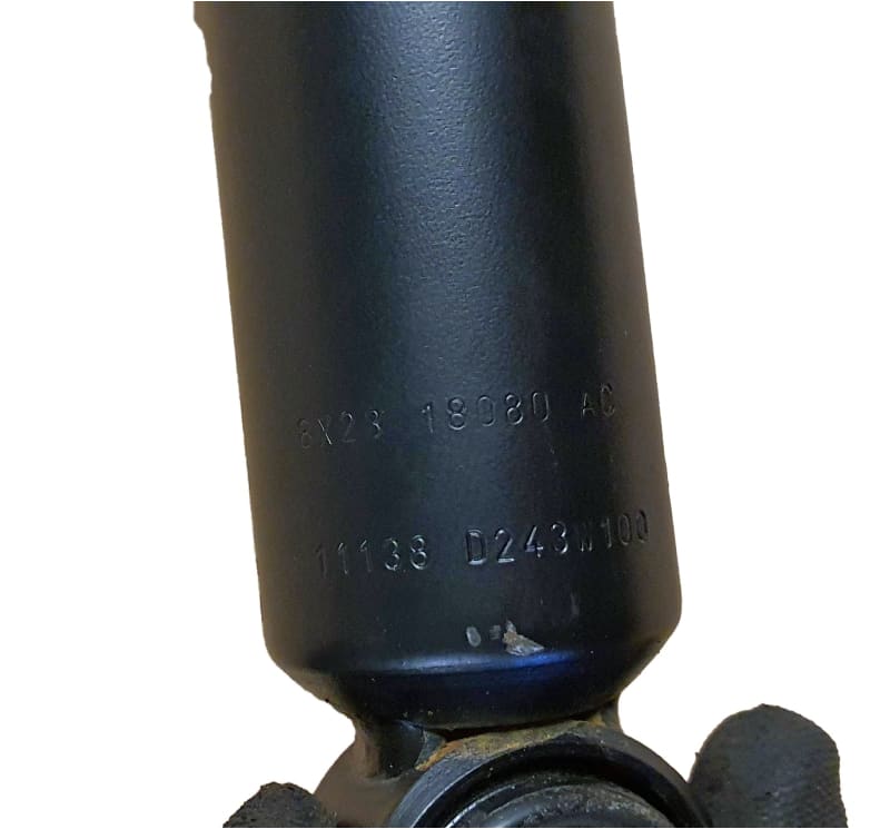 Genuine Jaguar XF Right Rear Shock Absorber unit C2Z18564 8X2318080AC Norfolk Prestige Car Parts UK Ltd
